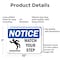 Signmission Safety Culture Sign, 10 in Width, Aluminum, Rectangle OS-2PACK-NS-A-710-L-18966 - alternate 5
